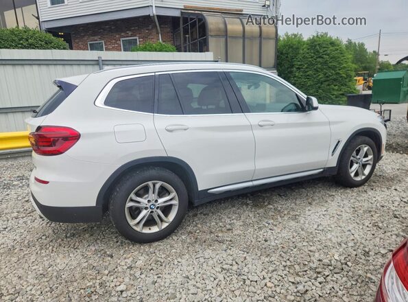 5UXTY5C0XL9D58416 2020 BMW X3 Белый Задняя правая четверть