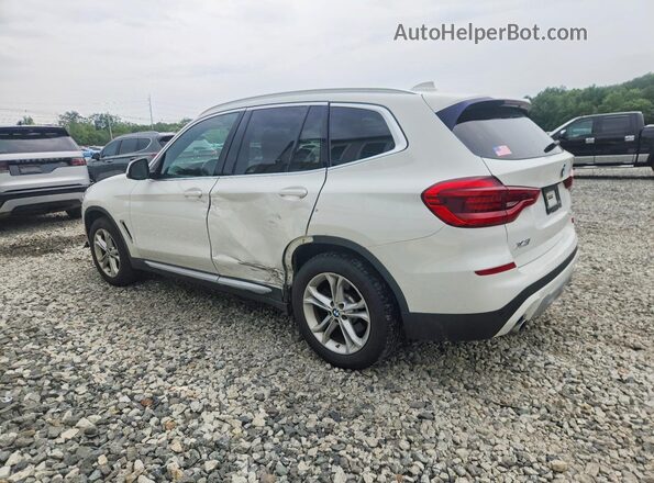 5UXTY5C0XL9D58416 2020 BMW X3 Белый Задняя левая четверть