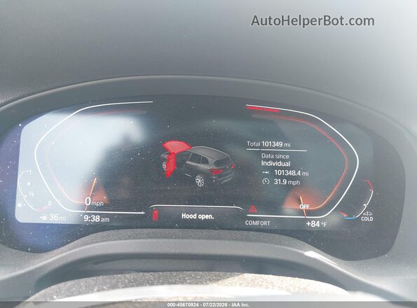 5UXTY5C0XM9E96488 2021 BMW X3 Серебряный Вид задних сидений