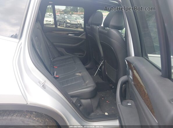 5UXTY5C0XM9E96488 2021 BMW X3 Серебряный Вид наклейки с VIN-кодом