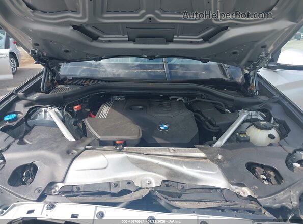 5UXTY5C0XM9E96488 2021 BMW X3 Серебряный Вид сзади