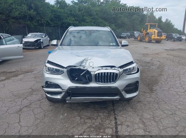 5UXTY5C0XM9E96488 2021 BMW X3 Серебряный Вид щитка приборов