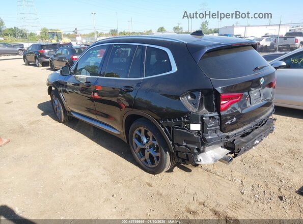 5UXTY5C0XM9F25875 2021 BMW X3 Black Rear left