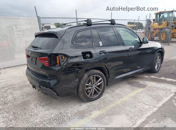 5UXTY9C02M9E91079 2021 BMW X3 Black Tył prawy