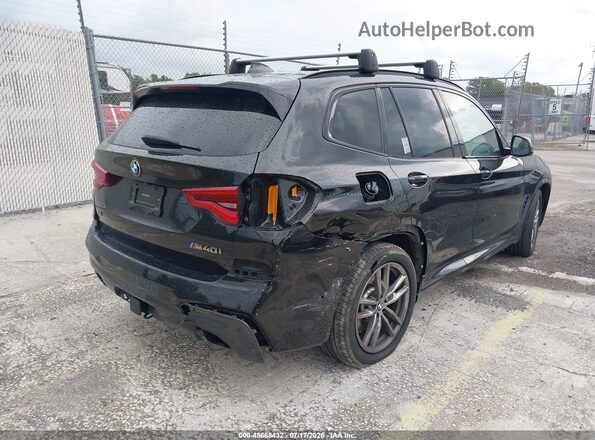 5UXTY9C02M9E91079 2021 BMW X3 Black Widok z przodu