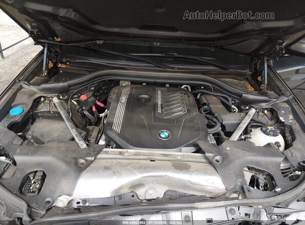 5UXTY9C02M9F13016 2021 BMW X3 Gray Vista trasera