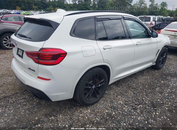 5UXTY9C03M9E20232 2021 BMW X3 White Tył prawy