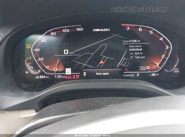 5UXTY9C03M9E20232 2021 BMW X3 White 