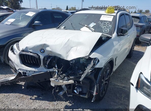 5UXTY9C07L9C12000 2020 BMW X3 White Front left