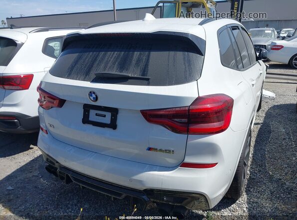 5UXTY9C07L9C12000 2020 BMW X3 White 