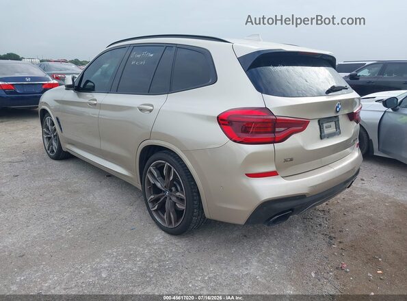 5UXTY9C08M9G95806 2021 BMW X3 Champagne უკანა მარცხენა