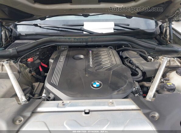 5UXTY9C08M9G95806 2021 BMW X3 Champagne უკანა ხედი