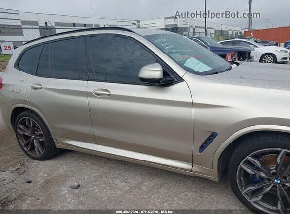 5UXTY9C08M9G95806 2021 BMW X3 Champagne უკანა სალონის ხედი
