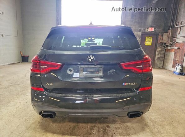 5UXTY9C09M9G18457 2021 BMW X3 Black Հետևի տեսք