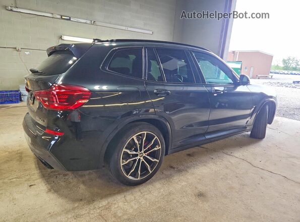 5UXTY9C09M9G18457 2021 BMW X3 Black Հետևի աջ