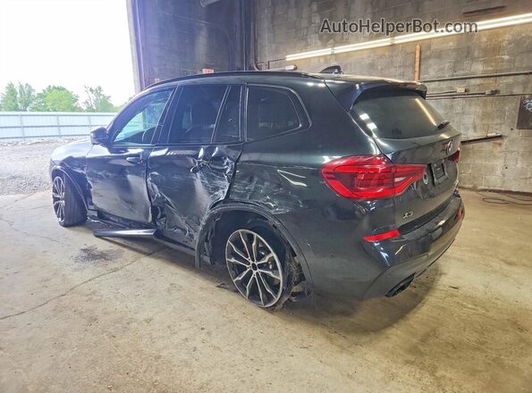 5UXTY9C09M9G18457 2021 BMW X3 Black Հետևի ձախ