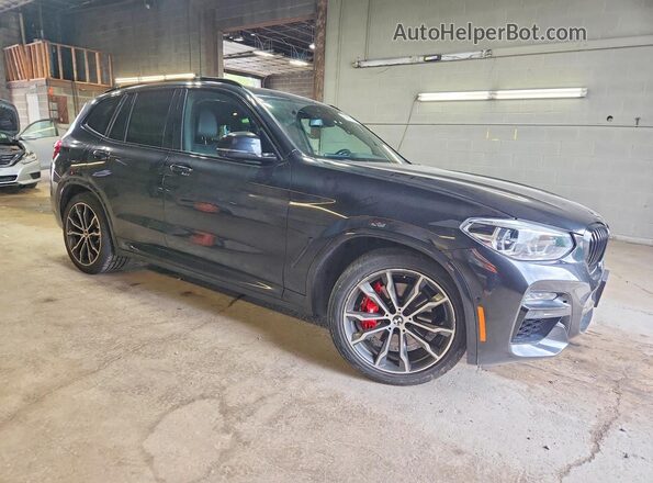 5UXTY9C09M9G18457 2021 BMW X3 Black Առջևի աջ