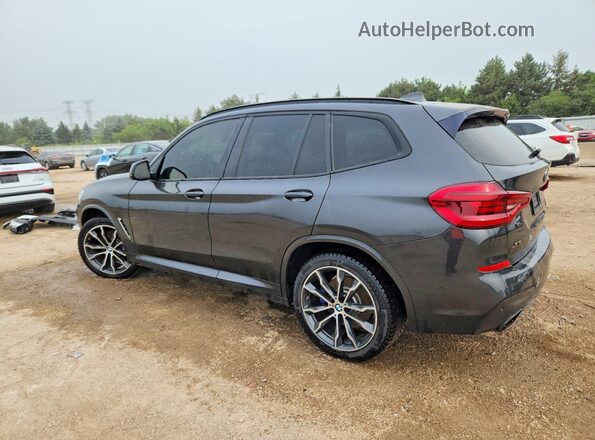 5UXTY9C0XL9C14985 2020 BMW X3 Черный Задняя левая четверть
