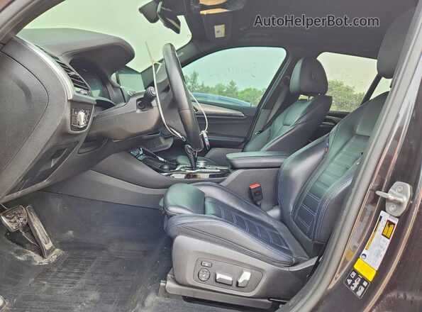 5UXTY9C0XL9C14985 2020 BMW X3 Черный Вид салона спереди
