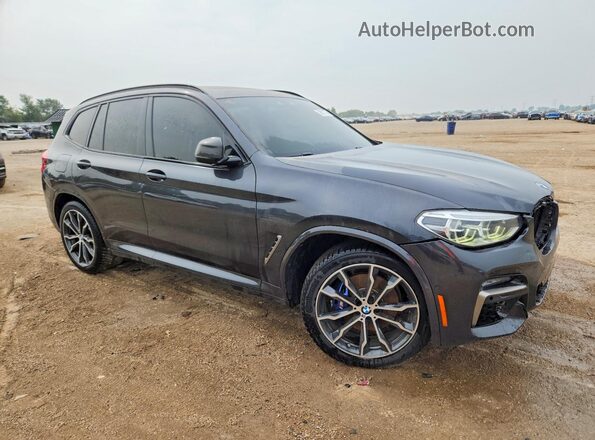 5UXTY9C0XL9C14985 2020 BMW X3 Черный Передняя правая четверть