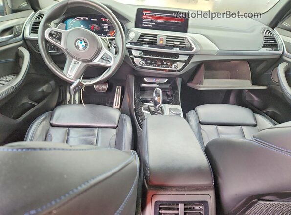 5UXTY9C0XL9C14985 2020 BMW X3 Черный Вид панели приборов