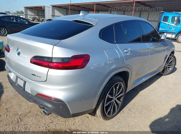 5UXUJ3C55KLA58437 2019 BMW X4 Silver Tył prawy