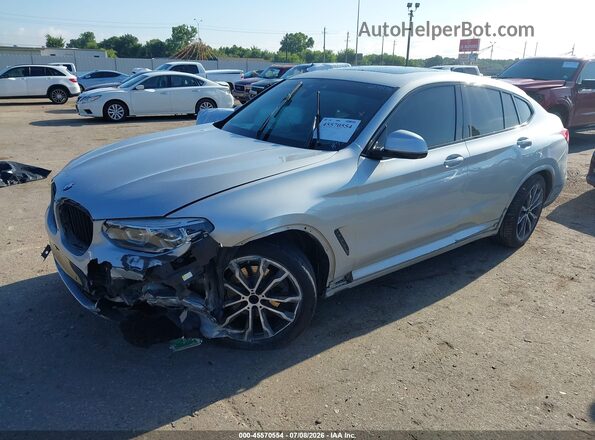 5UXUJ3C55KLA58437 2019 BMW X4 Silver Przód lewy