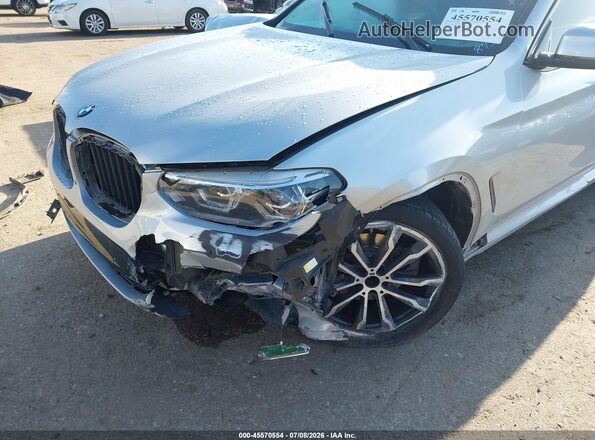 5UXUJ3C55KLA58437 2019 BMW X4 Silver Widok z przodu
