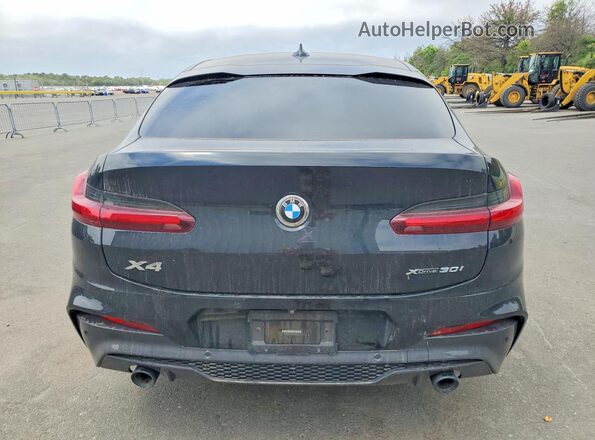 5UXUJ3C55KLA58597 2019 BMW X4 Black Вид ззаду