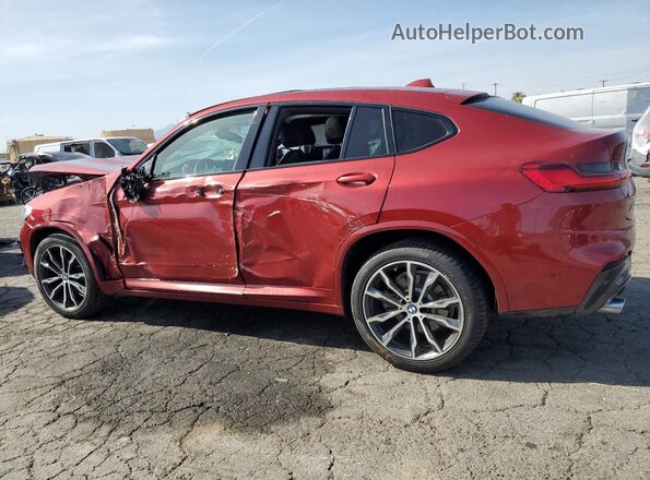 5UXUJ3C56KLG56276 2019 BMW X4 Red უკანა მარცხენა