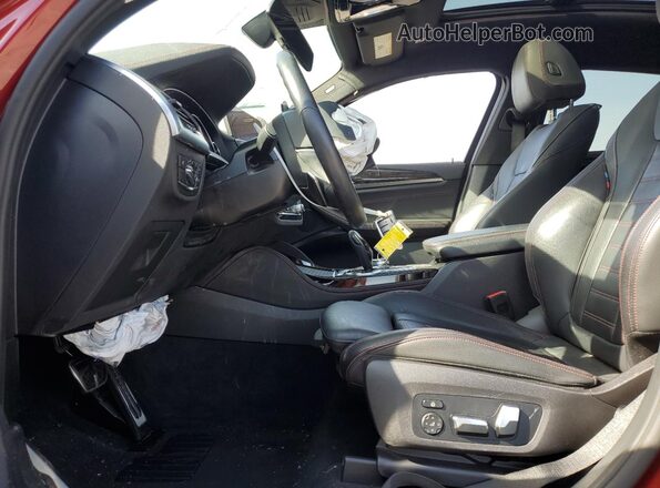 5UXUJ3C56KLG56276 2019 BMW X4 Red წინა სალონის ხედი
