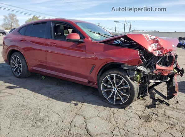 5UXUJ3C56KLG56276 2019 BMW X4 Red წინა მარჯვენა