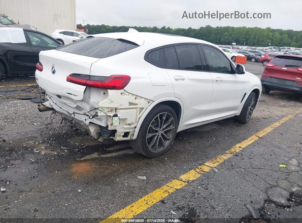 5UXUJ3C57KLG53368 2019 BMW X4 Белый Задняя правая четверть