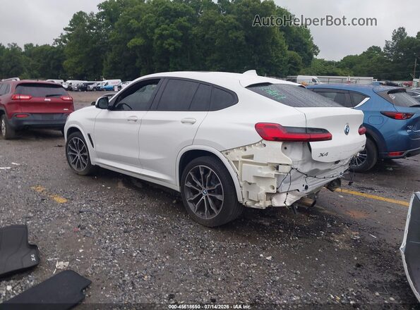 5UXUJ3C57KLG53368 2019 BMW X4 Белый Задняя левая четверть