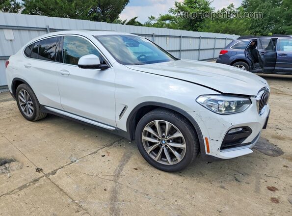 5UXUJ3C57KLG54536 2019 BMW X4 White წინა მარჯვენა