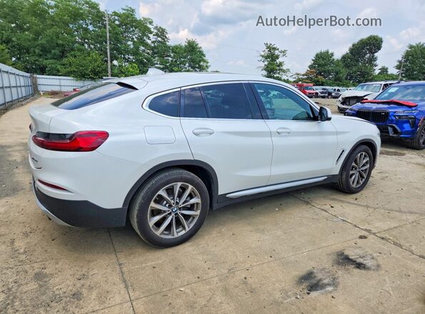 5UXUJ3C57KLG54536 2019 BMW X4 White უკანა მარჯვენა