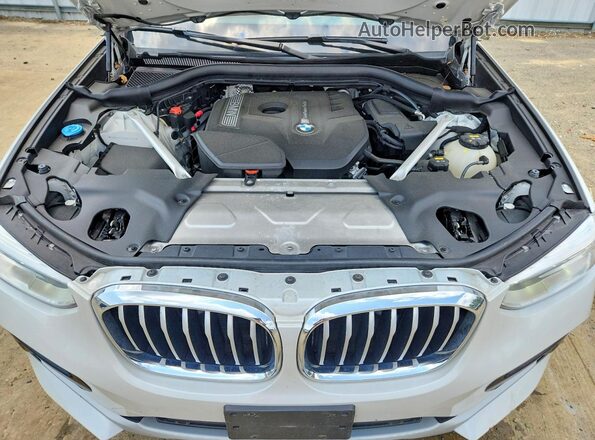 5UXUJ3C57KLG54536 2019 BMW X4 White ძრავის განყოფილების ხედი