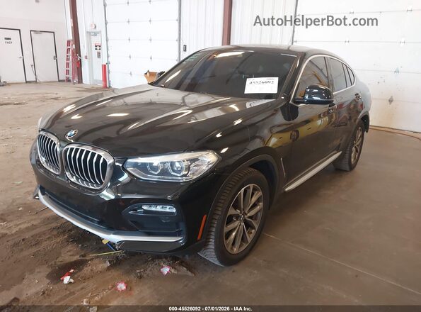 5UXUJ3C58KLG52763 2019 BMW X4 Black Передня ліва чверть