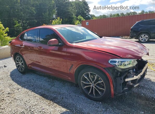 5UXUJ3C58KLG54058 2019 BMW X4 Red Przód prawy