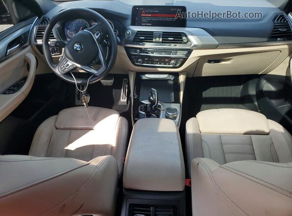 5UXUJ3C58KLG54058 2019 BMW X4 Red Widok deski rozdzielczej
