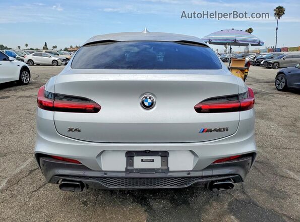 5UXUJ5C52KLJ63767 2019 BMW X4 Silver უკანა ხედი