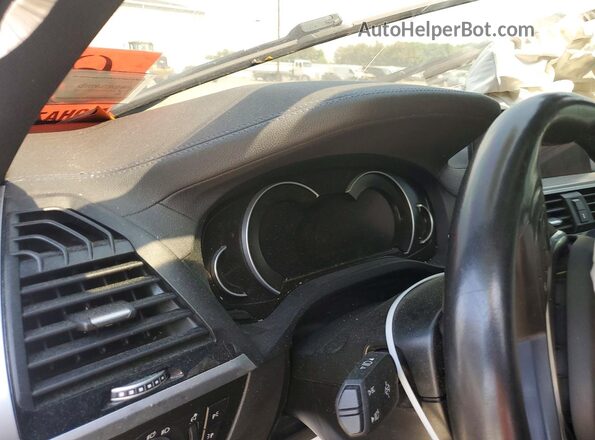 5UXUJ5C57KLJ63683 2019 BMW X4 White Widok zestawu wskaźników