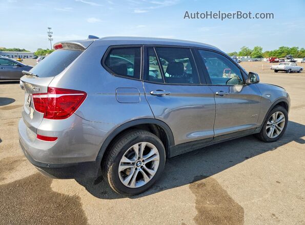 5UXWX7C37H0W39684 2017 BMW X3 Gray Հետևի աջ