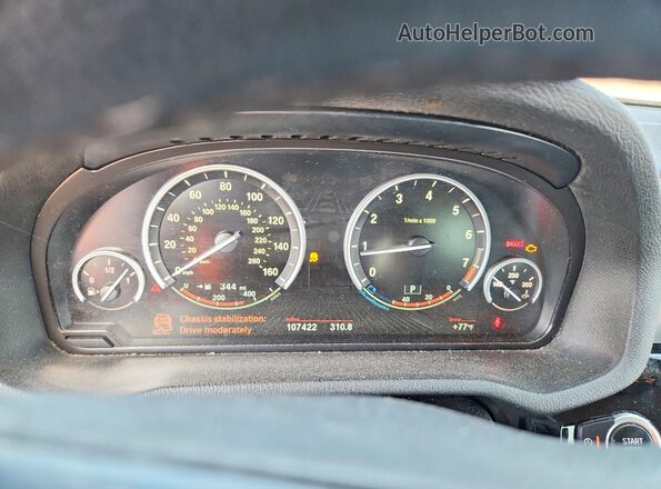 5UXWX7C37H0W39684 2017 BMW X3 Gray Սարքավորումների վահանակի տեսք