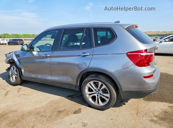 5UXWX7C37H0W39684 2017 BMW X3 Gray Հետևի ձախ