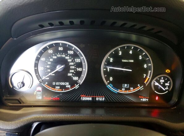 5UXWX7C3XH0U44422 2017 BMW X3 Blue ხელსაწყოთა პანელის ხედი