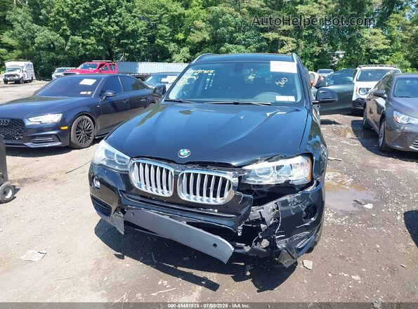 5UXWX7C52G0R18332 2016 BMW X3 Black Dashboard view