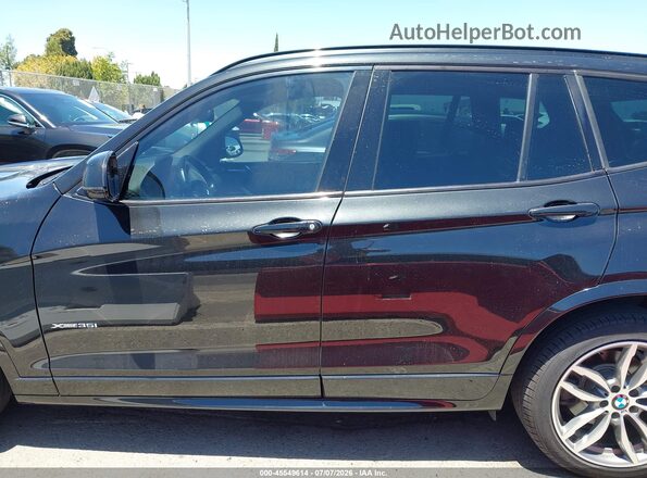 5UXWX7C52H0U39779 2017 BMW X3 Черный Панорамный вид салона 360°