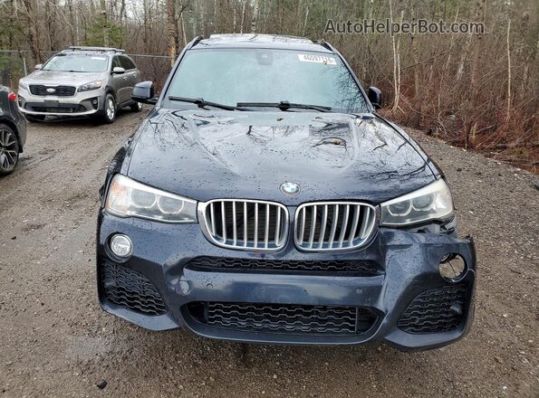 5UXWX7C55G0K37064 2016 BMW X3 Blue Vista frontal