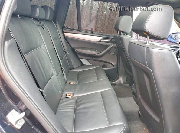 5UXWX7C55G0K37064 2016 BMW X3 Blue Vista interior trasera